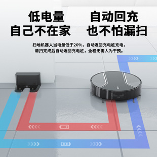 Sweeping Robot Gyroscope Household Medium-Sweep Mobile App Cross-Border New Product Automatic Charging Sweeping, Mopping and Suction Manufacturer