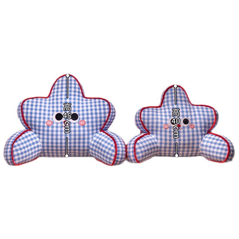 Cojines de cabecera de cama bolsas suaves para proteger la cintura almohada de respaldo grande sofá almohada para jugar con teléfonos móviles dormitorio de estudiantes almohada de abrazo