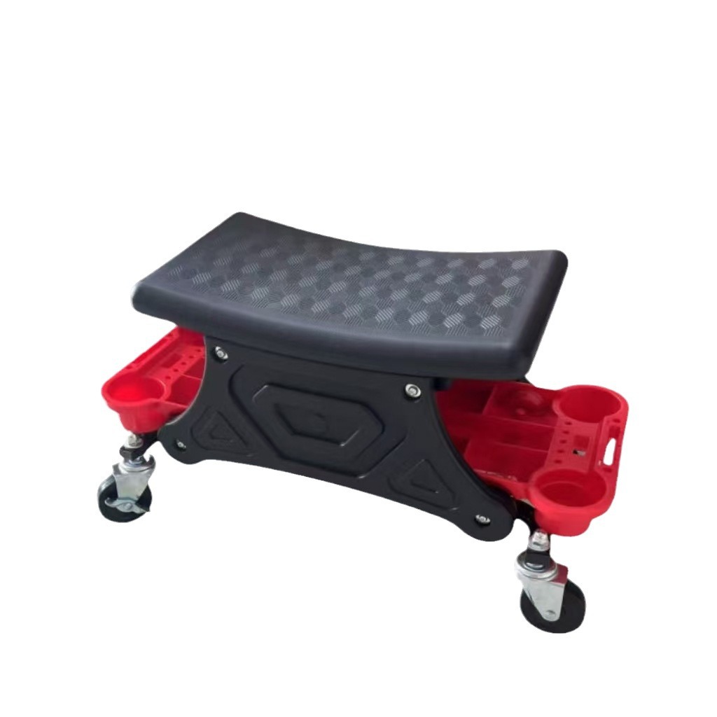 Repair beauty stool Car beauty polishing stool movable car washing tool stool Storage tool stool 5