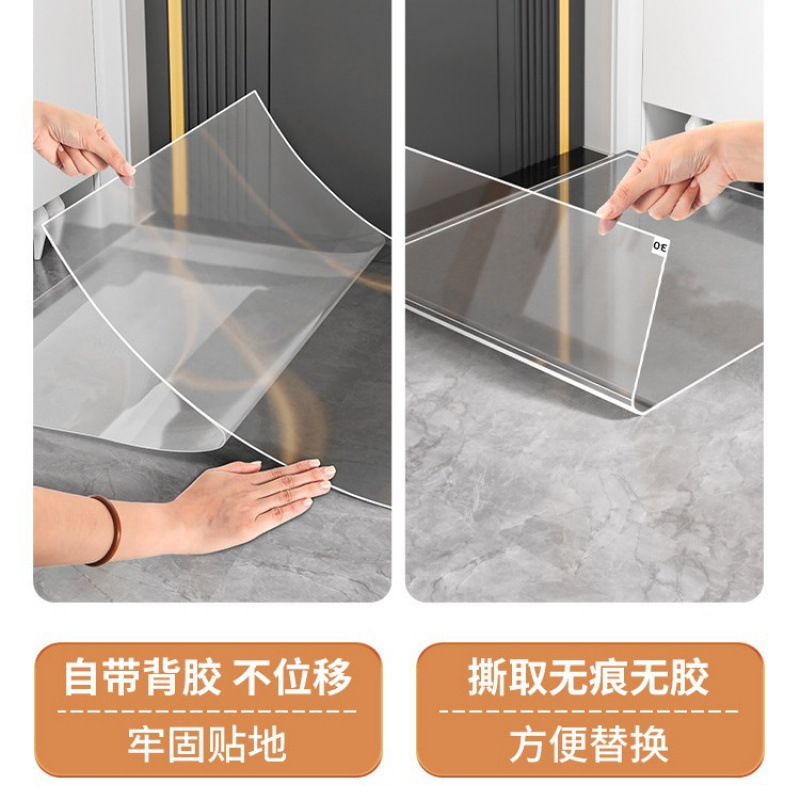 almohadilla de polvo pegajoso taller de puerta almohadilla de suelo desechable suela doméstica polvo pegajoso ceniza almohadilla de pie almohadilla de puerta antideslizante