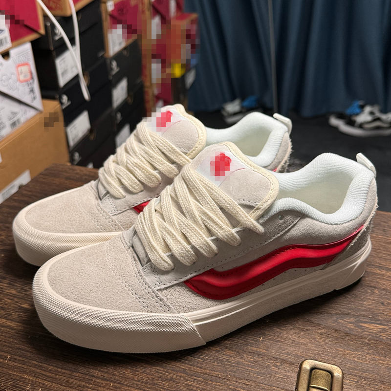莆田純正クラシック肥厚厚舌 Knu Skool パンポテト加硫キャンバスシューズスポーツスニーカー|undefined