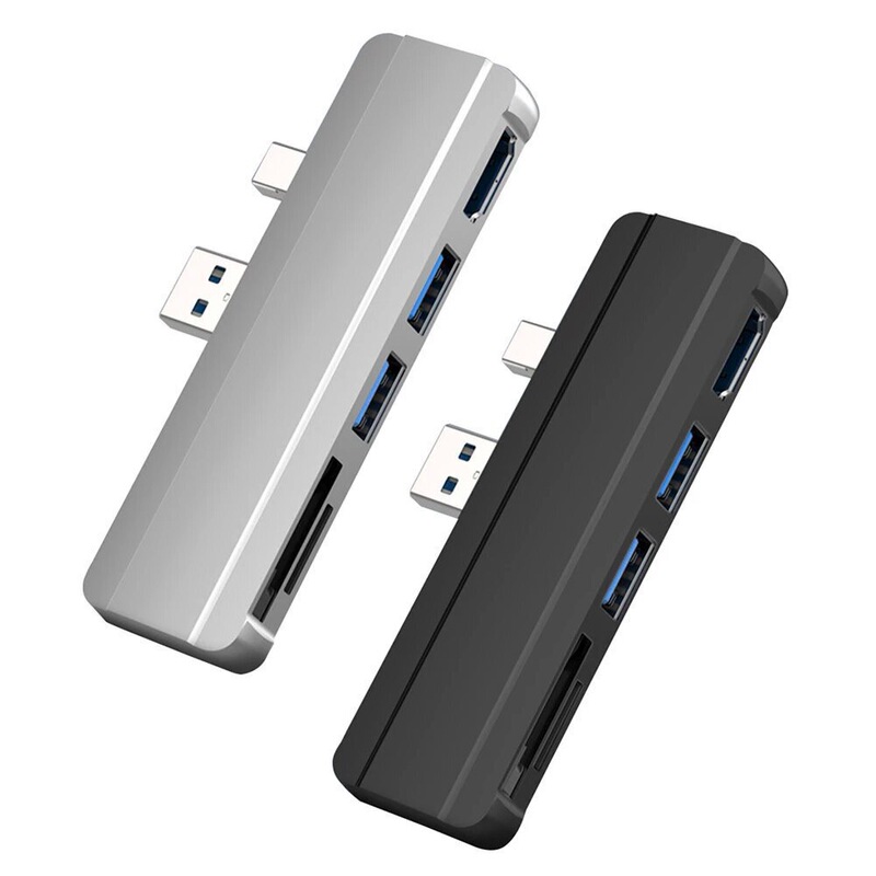 Suitable for Microsoft Surface Pro4/5/6 Laptop Converter Usb3.0Hdmi Docking Station Screen Projection Suitable for Microsoft Surface Pro4/5/6 Laptop Converter Usb3.0Hdmi Docking Station Screen Projection