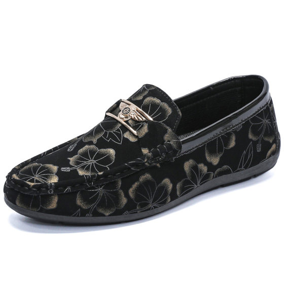 Spring New Men's Loafers Low-top Legs Men's Casual Shoes Fashionable All-match Loafers Slip-on