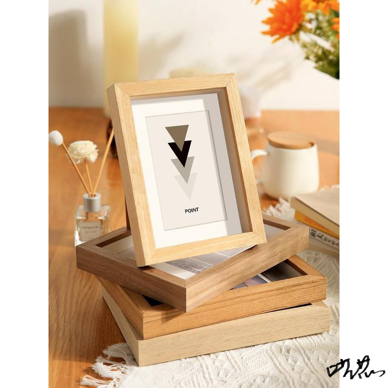 3D Hollow Photo Frame with Transparent Dried Flower Dust, 7-Inch 8-Inch DIY Handmade Picture Frame, European Style Clear Frame