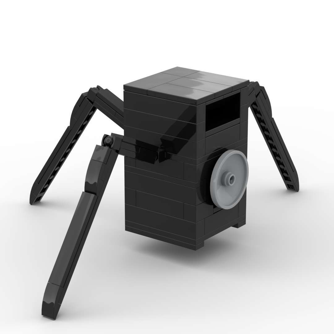 Laberinto bruja juego caliente Inodoro Hombre bloques de construcción Monitor MOC Mesa hecha a mano columpio monstruo TV hombre