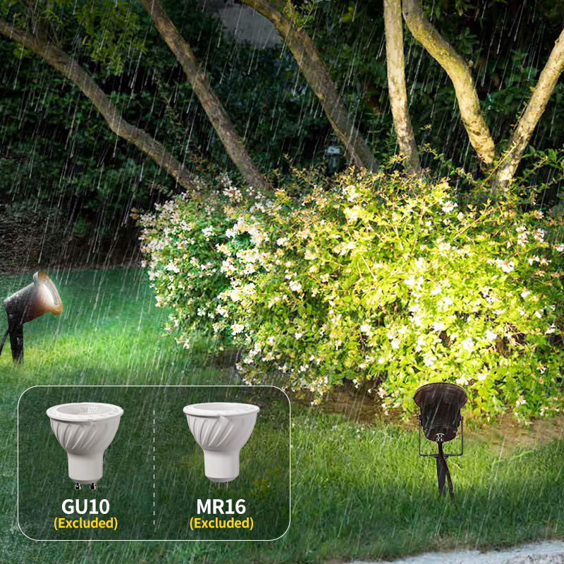 Gu10 mud lamp garden courtyard lamp with two-year warranty and…