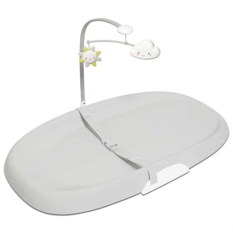 El Comercio exterior Amazon comprimido bebé cambiar el pañal pad portátil mesa de cambio de enfermería bebé masaje touch pad procesamiento