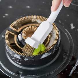 工厂直供6011灶台灶铜丝清洁刷厨房多用煤气炉槽孔清理刷 刷子