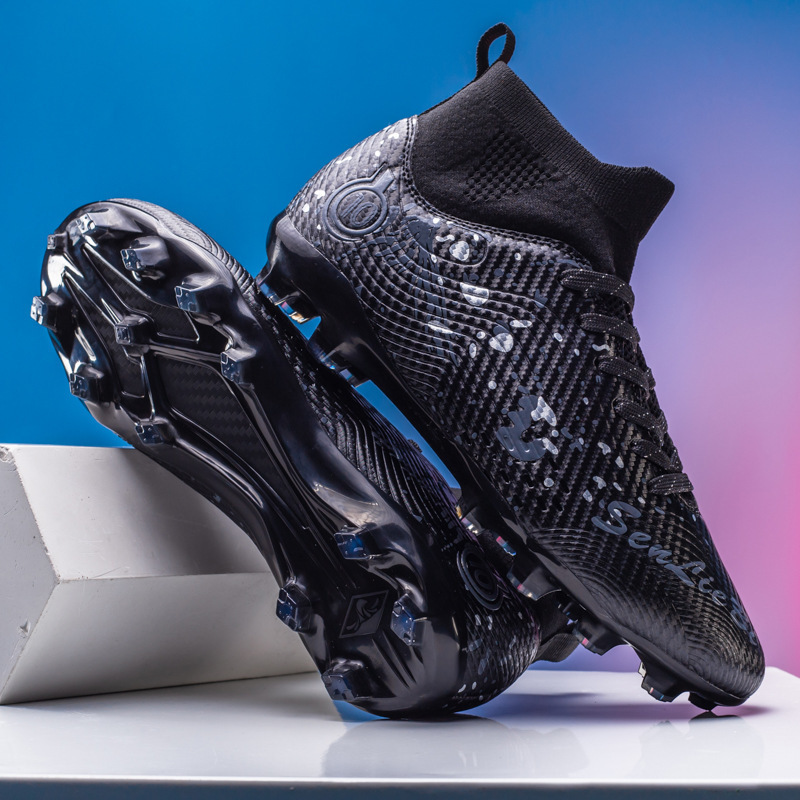 Zapatos de fútbol de alto nivel transfronterizos para niños y niñas, zapatos de entrenamiento para adultos, TF, zapatos de entrenamiento de clavos transpirables, zapatos deportivos profesionales antideslizantes