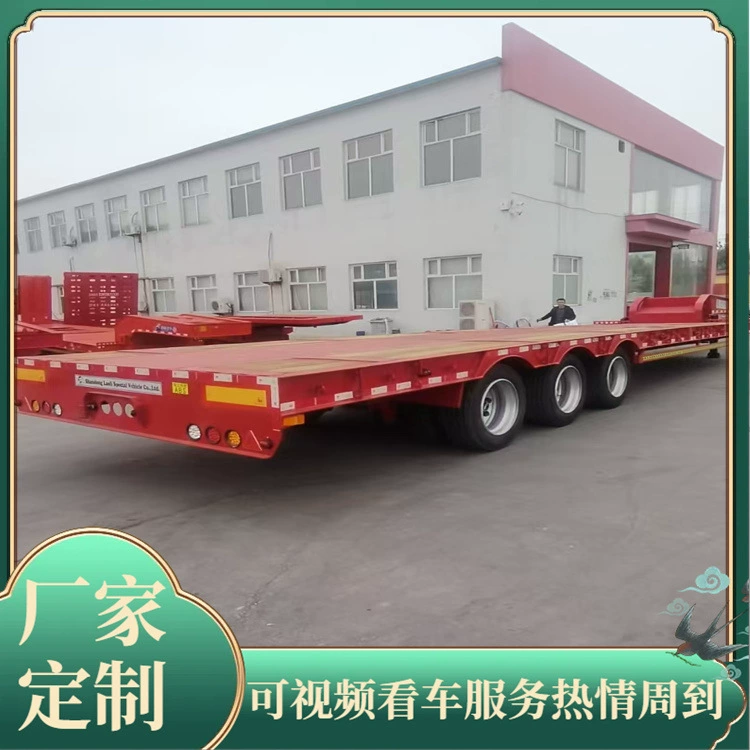 Прицеп-лестница для экскаватора, полуприцеп 13m гидравлический транспортный автомобиль с лестницей 825-16, цена конфигурации шин