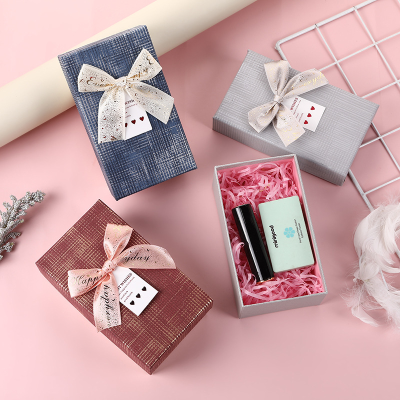 护手霜包装盒口红香水礼物盒商场活动赠送小礼品盲盒伴手礼盒空盒