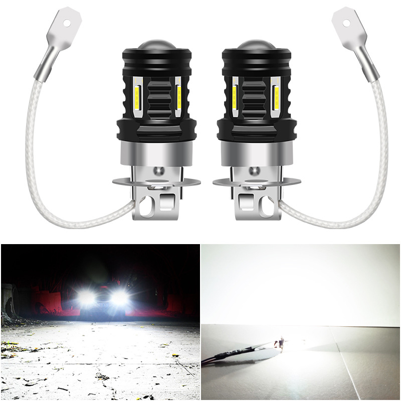 H3 80W CSP1860 4SMD 6000K white light all sides