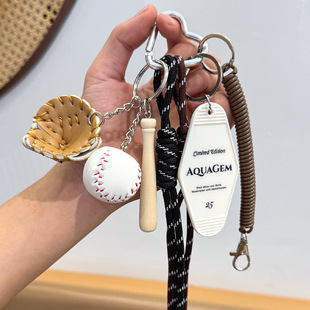 Cross-Border Hot Selling Personalized Bow Pendant Bag Mobile Phone Case Keychain Pendant Hand-Woven Beaded Accessories for Women
