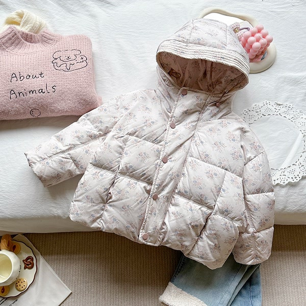 [Children de la marea de código roto ~ despeje de precios especiales] Colección de chaqueta de invierno para niñas ~ venta limitada de beneficios para los fans image 3