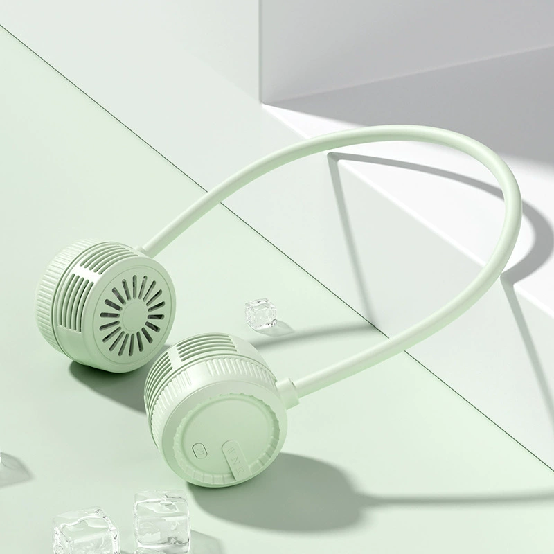 Handheld summer air fan for traveling, storage system