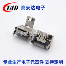 HDMI����ӿ�19P�B���������οײ��ʽ��ɫ�zо�B�ӿڽ��^���l