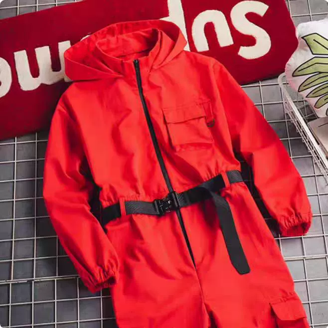 Хэллоуин актерская одежда Бумажный дом Дали Оригинальный особ косплей детский комбинезон фильм с той же корейской версией