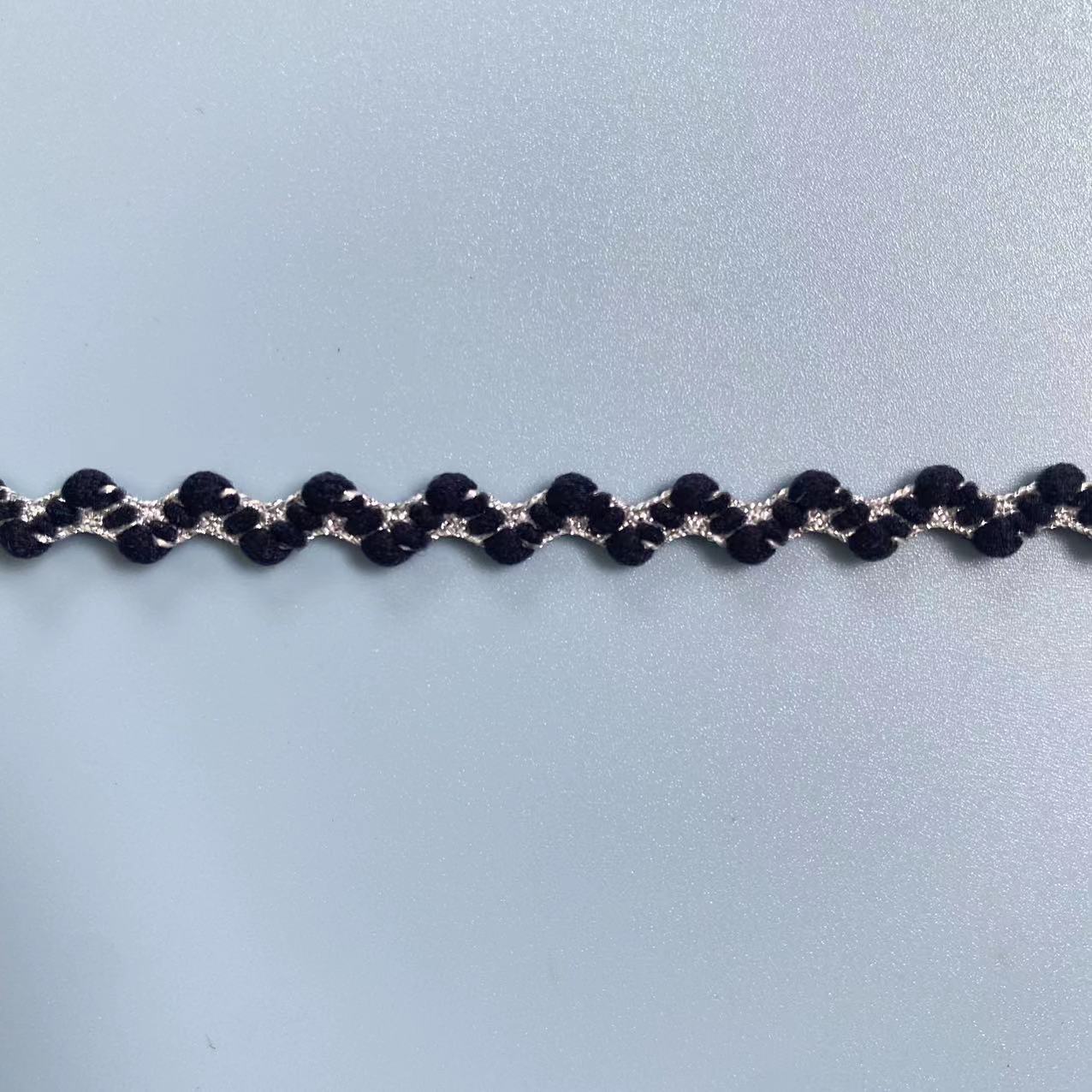 0,5 cm * negro plateado