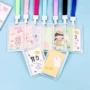 学生员工卡通透明证件套