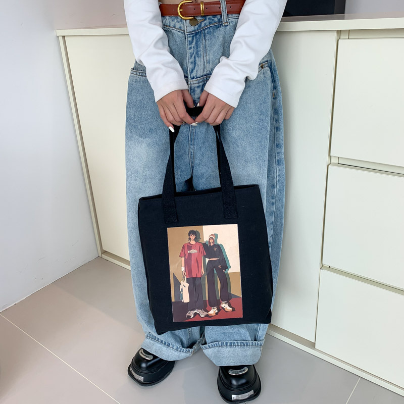 Autumn handheld shopping bag for leisure