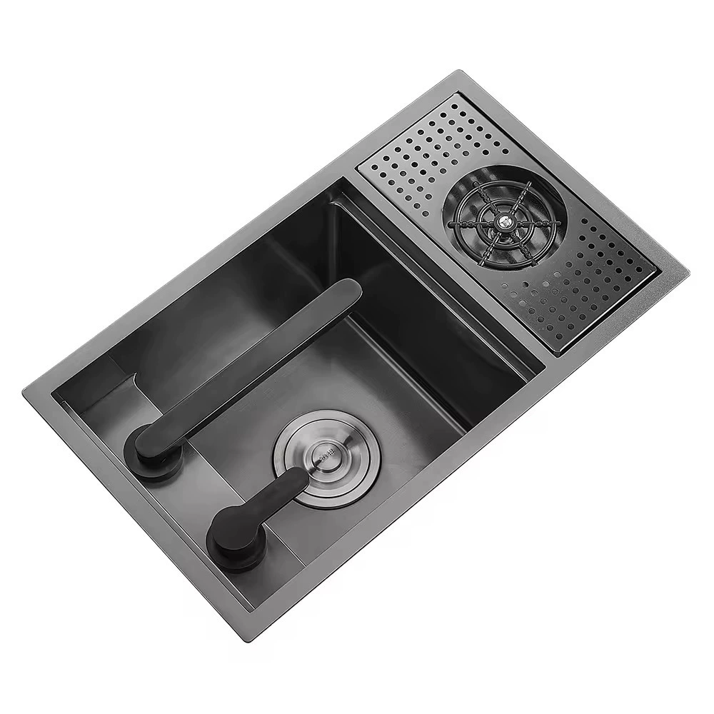Скрытая чашка Waterfare Sink 304 нержавеющая сталь раковина кофейня остров мини одна slim одна Silee раковина раковина