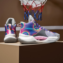 2023超輕實戰籃球鞋春季新款高幫男鞋耐磨輕便除臭男士運動鞋戰靴