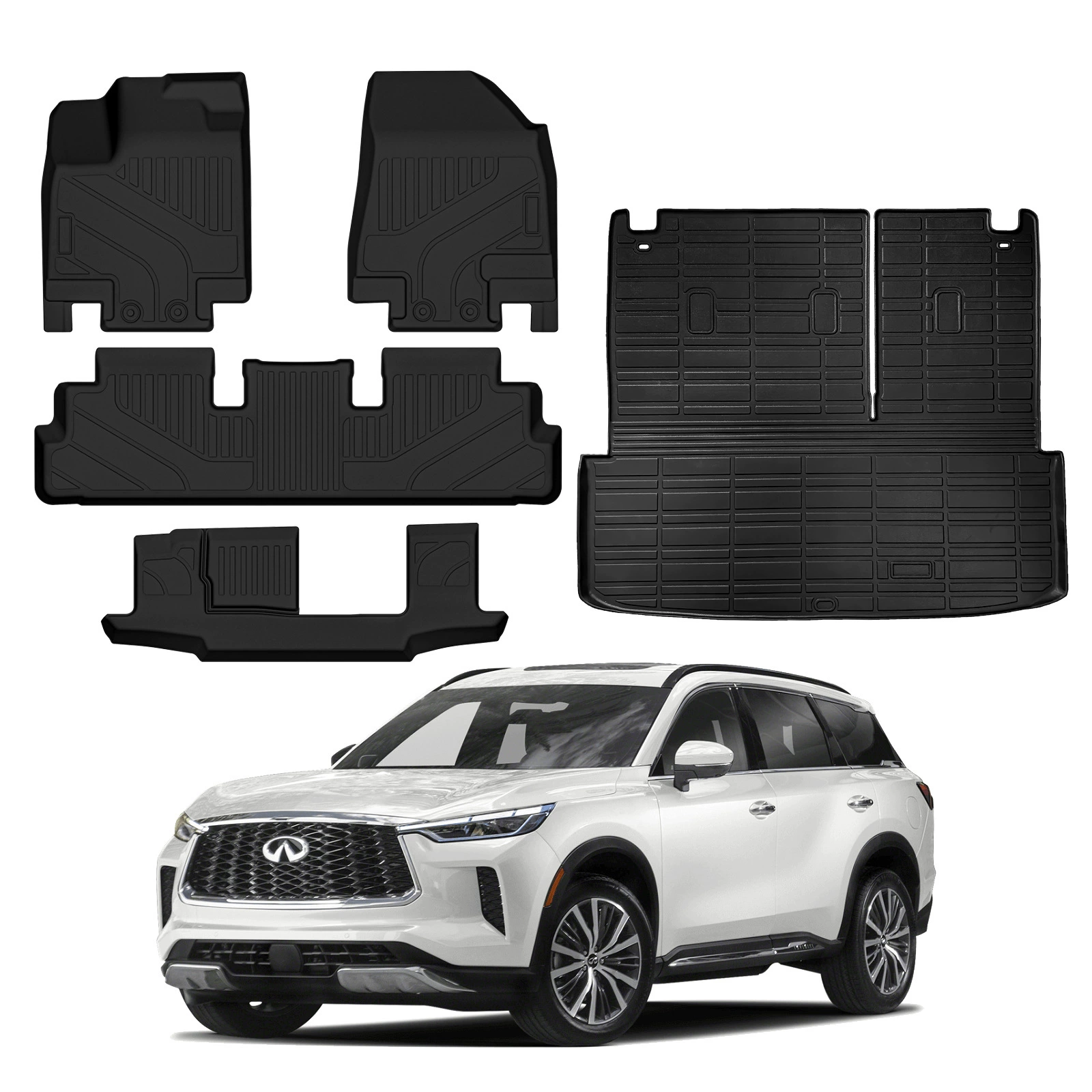 Подходит для Infiniti 22-24QX60 TPE коврик QX60 полный TPE коврик для багажника трансграничной электронной коммерции