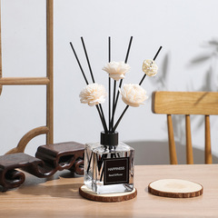 200ML透明四方廠家直銷無火香薰精油套裝室內除臭空氣清新劑汽車