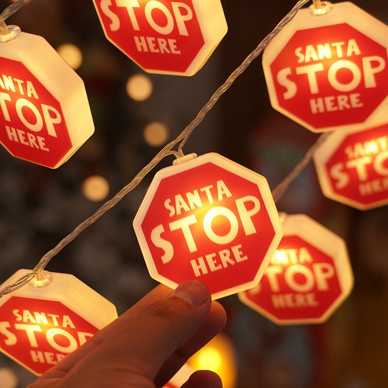 サンタクロースイルミネーションledライトストリングライトクリスマスライト鉄芸クリスマス装飾ライトクリスマスツリーライトストリング|undefined