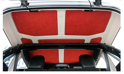 Car roof lining Four-Door Jeep Insulated Ceiling Without - red