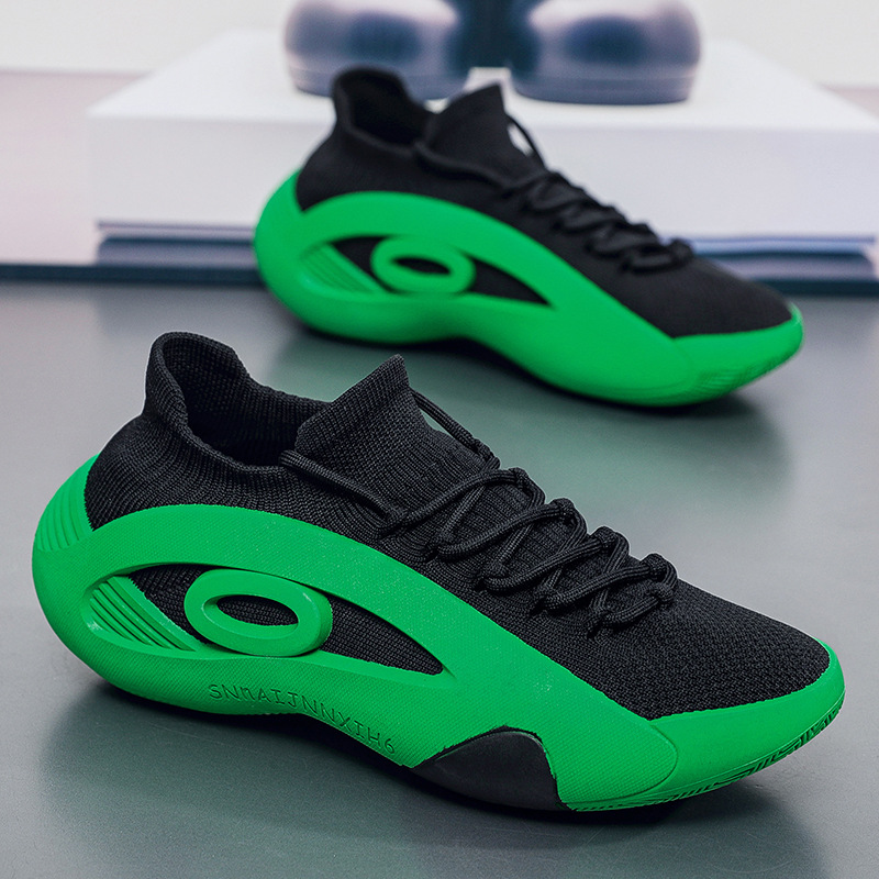 Zapatos de hombre de gran tamaño transfronterizos de alta gama, nuevos zapatos de verano de malla transpirable, zapatos deportivos de corredor juvenil