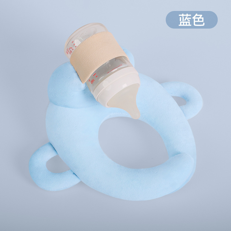 Crystal velvet hand-held model-pure blue milk pad