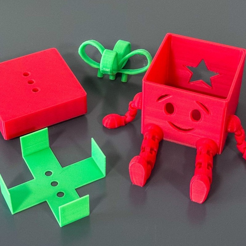 跨境爆款 Movable Christmas gift 多种可活动关节的节日礼物|undefined