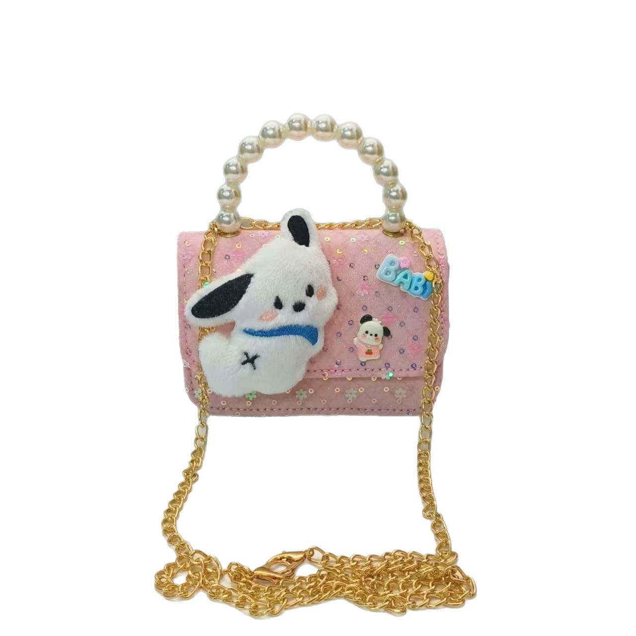 Bolsos de perlas Capibara bolsos de dibujos animados bolsos de niños pequeños bolsos de cambio de chicas bolsos de accesorios bolsos de mochilas bolsos pequeños