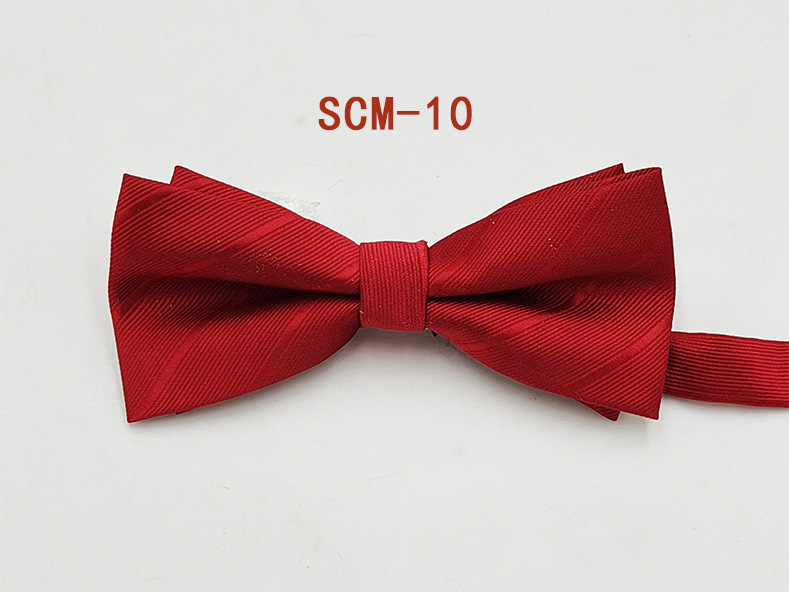Spot venta al por mayor, pajarita para hombres, ropa formal, moda coreana, novio, padrino, lazo negro sólido