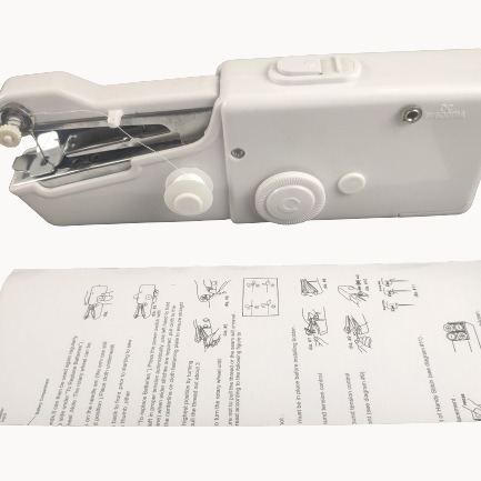 Nuevo estilo más accesorios handy stitch juego de máquina de coser eléctrica portátil mini máquina de coser