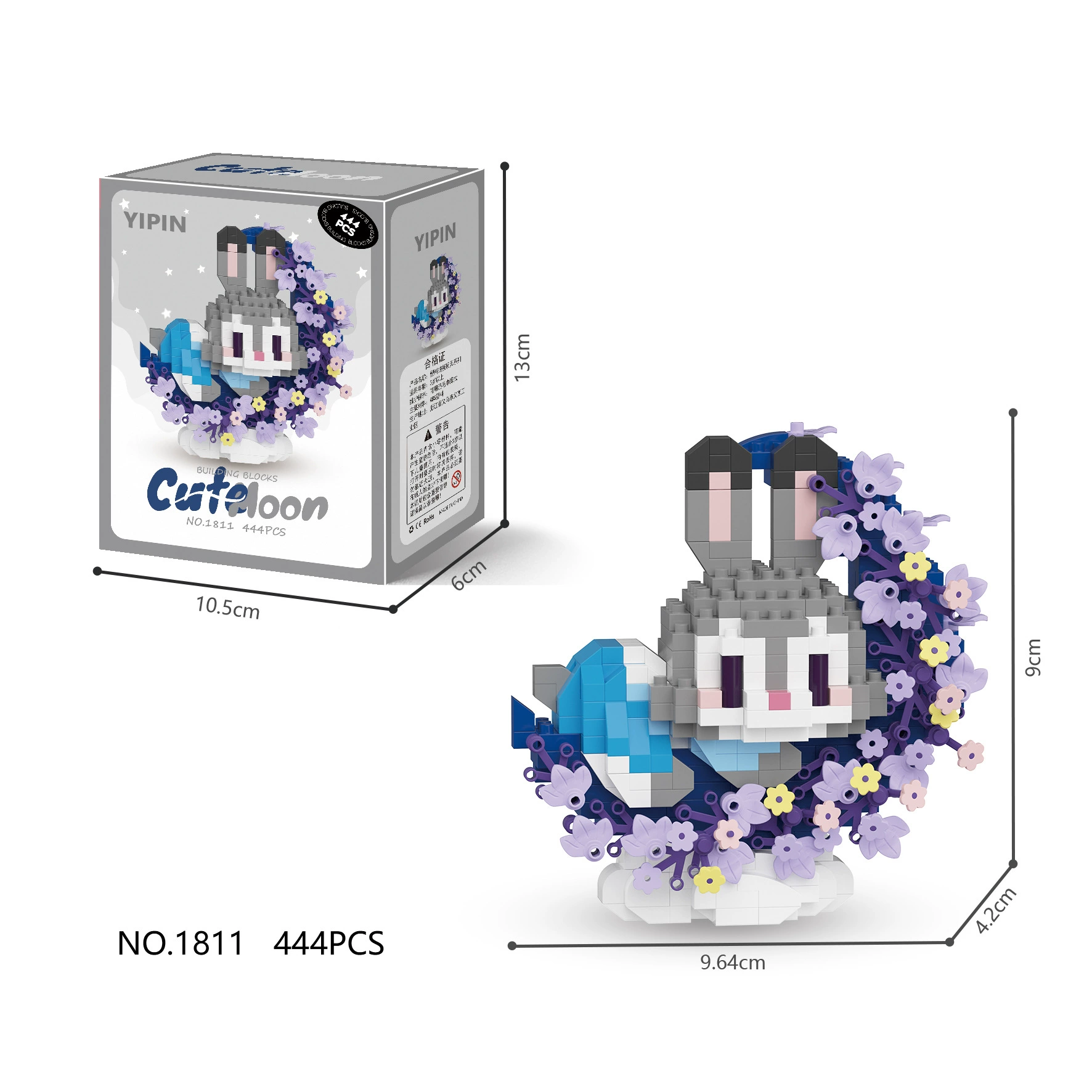 Lego, sanrio, constructor, toy, small particles, Birthday gift
