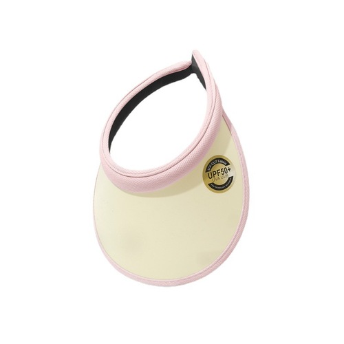 夏季新款韩版大檐UV防紫外线空顶帽户外遮阳晚晚同款防晒女太阳帽