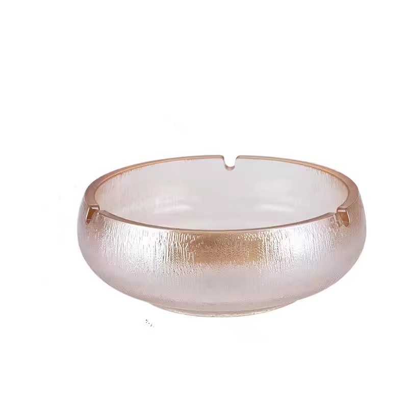 유리 재떨이 INS 고급 센스 재떨이 안티 플라이 애쉬 크리에이티브 가정용 담배 플레이트 라운드 거실 쇼핑몰 호텔 담배 컵