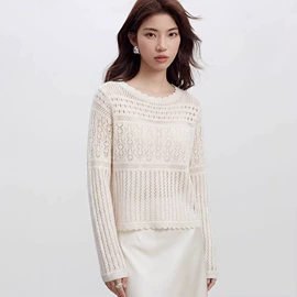 女式针织衫;毛衣;时尚休闲套装
