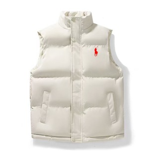 Windproof and Waterproof Autumn and Winter Pure Color Vest with Cotton and Thickeneded Cotton Clothing Warm Waistoutwear Men's Casual Jacket