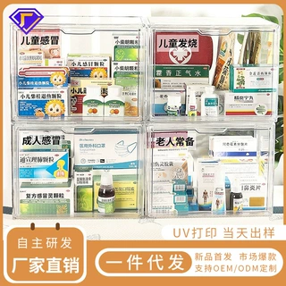 家庭装大号药箱家用药物药品收纳盒透明常备药医药箱大容量医疗箱