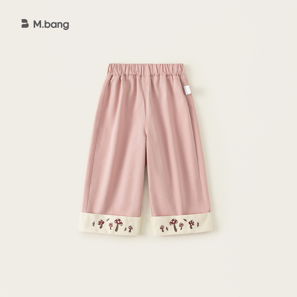 Yoobao ropa infantil para niñas pantalones recto 2026 primavera y otoño nuevo bebé femenino coreano bordado empalme pantalones casuales para niños