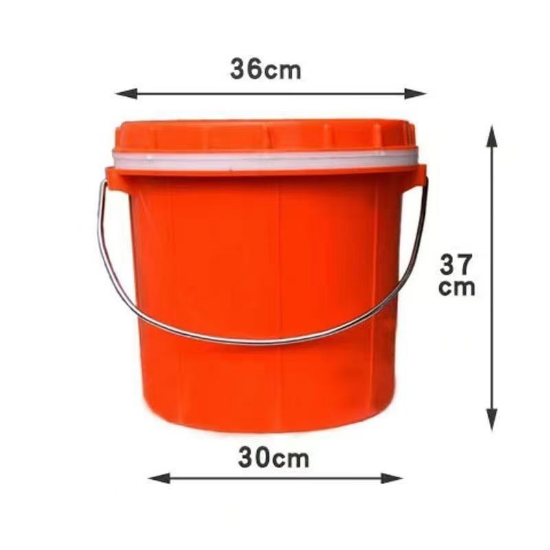 Arroz portátil Cubo de aislamiento grande Cubo de aislamiento de plástico Cubo de cerveza Bebida Cubo de hielo Escuela para llevar Congee Fiambrera de aislamiento al por mayor