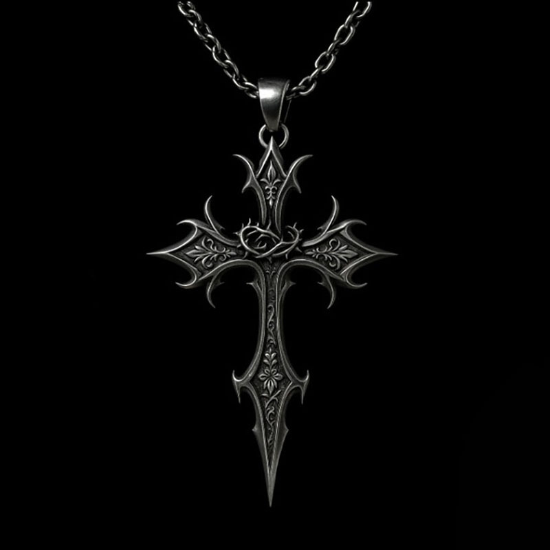 Independent website new product personalized retro Gothic cross…