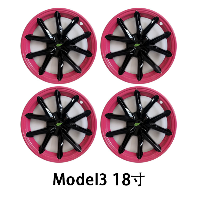 熙新YModelY/3テンサイ根紫輪ハブカバー保護ハブカバー19インチ20インチ18インチダブルカラー改造|undefined
