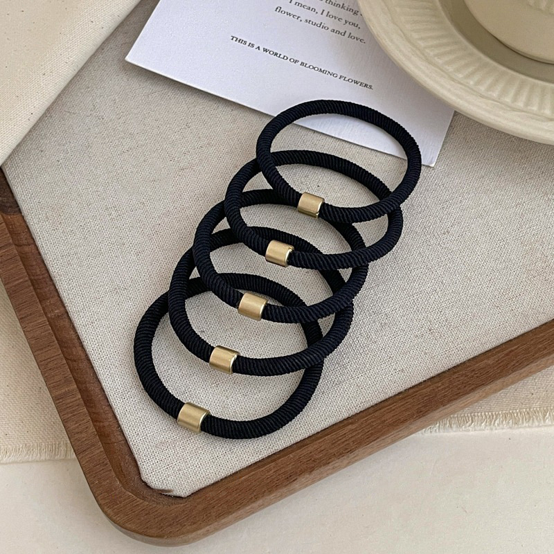 Coleteros de Estilo Nuevo 2025, Frescos y Sencillos, Bandas para el Cabello Modernas y Versátiles, Bandas Elásticas de Alta Elasticidad y Duraderas, Accesorios para el Cabello de Otoño e Invierno.