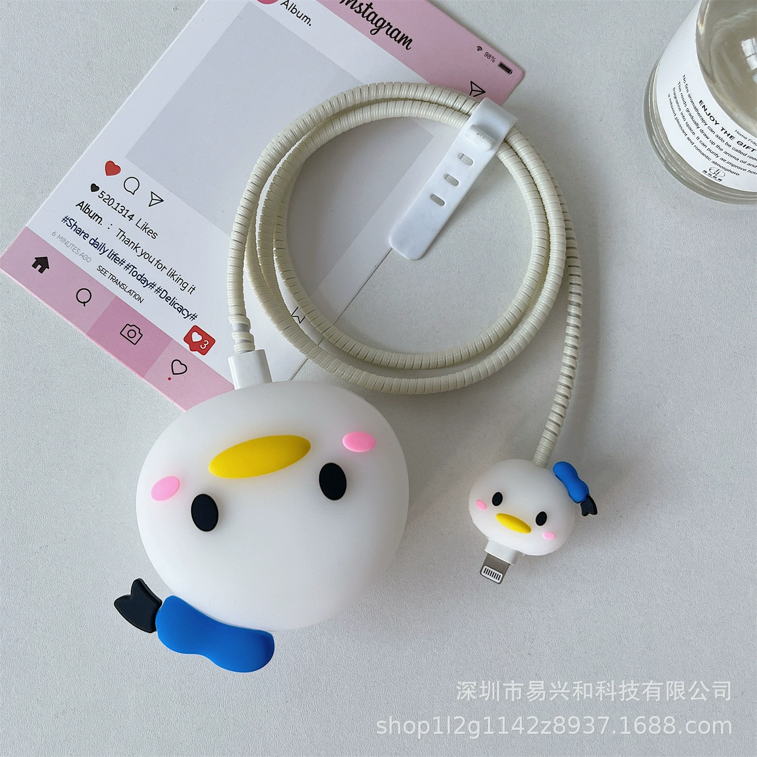 Apple, cartoon protective case charging, iPhone20, charger, 20W