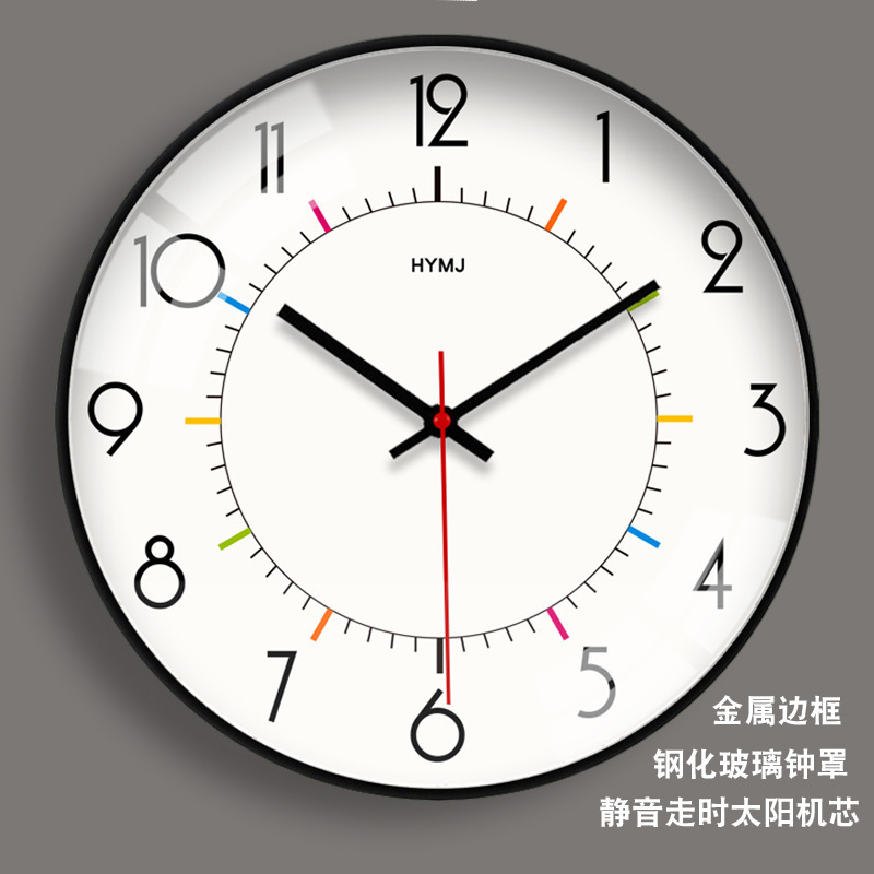 時計掛け時計リビングルーム家庭用ファッション2025新作時計壁掛けレストランモダンシンプルアートクォーツ時計|undefined