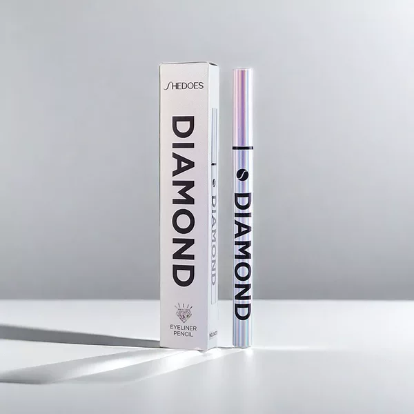 Shedoes Shimmering Diamond Black Eyeliner Pen Applies Smoothly, Forms a Perfect Line in One Stroke, Does Not Fade, Does Not Smudge, Is Long-Lasting and Waterproof